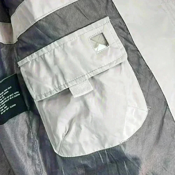 Anne Klein Women’s Quilted Down Jacket Size Small Blush Pockets Knit Cuffs - Picture 7 of 12